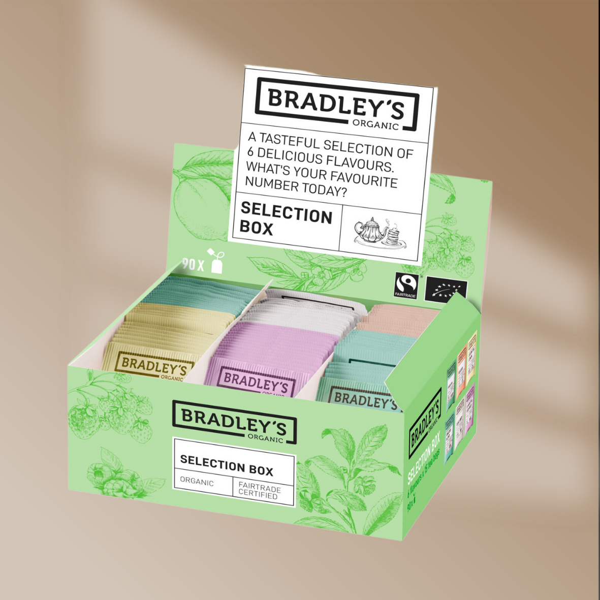 Bradley's Organic assortment box