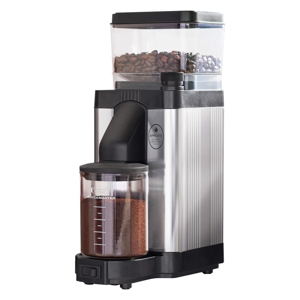 Moccamaster KM5 koffiemolen polished silver