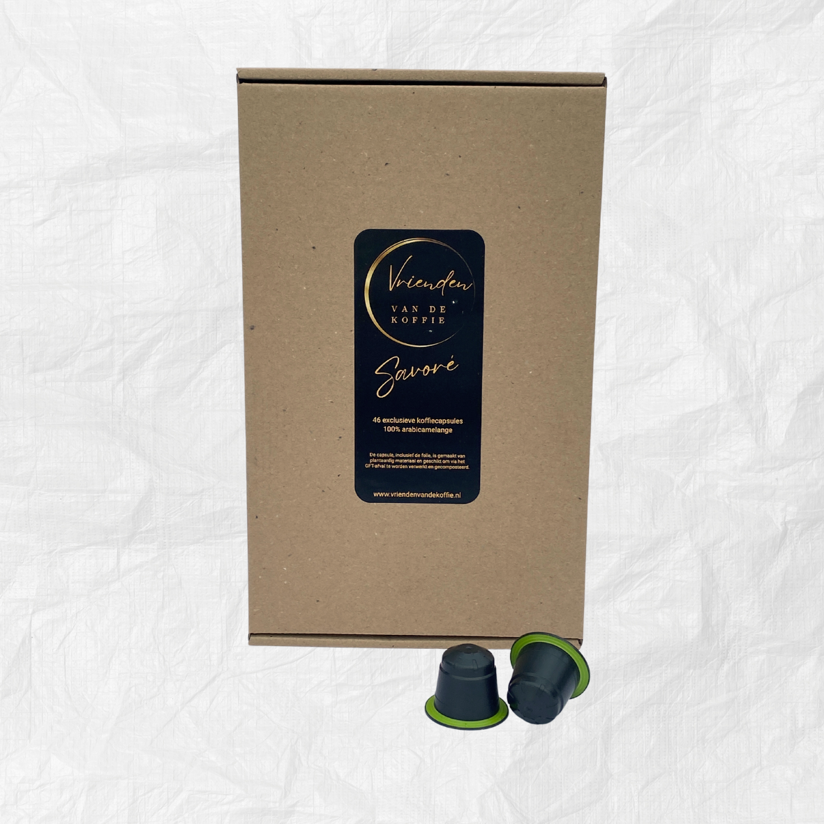 Vrienden van de Koffie - Savoré - exclusieve koffie capsules 46 stuks